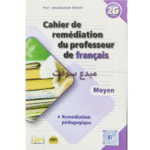 Cahier de remédiation du professeur de français